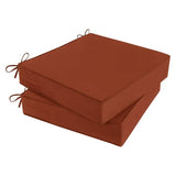 Outdoor Chair Cushions Set of 2 for Patio Furniture 19x19x4 Inch Waterproof Patio