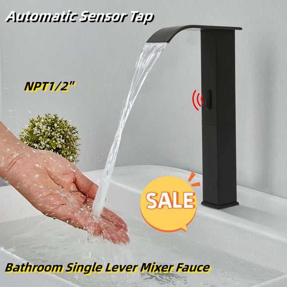 Automatic Sensor Tap Infrared Sensor Washbasin Tap Bathroom Single Lev ...
