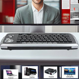 Mini 2.4G Wilreless Keyboard Trackball Keyboard for Laptop