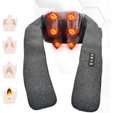 5D Neck and Shoulder Massager with Heat and Armrests for Tired Muscles