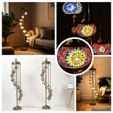 Turkish Moroccan Floor Lamp, Handcrafted Moroccan Style for Home Decor