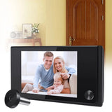 3.5 Inch Peephole Door Video Camera 120° Wide View Angle 1MP Wireless Video Doorbell