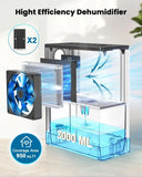 3L Dehumidifier for Home with Auto Shut Off, Large Room