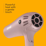 Hair Dryer with Retractable Cord, 1875W Blow Dryer, 3 Heat Settings, 2 Speeds, Diffuser