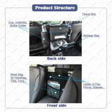 Car Trash Bag Garbage Can Recycle Bin Organizer Storage Container Between Front Seats r