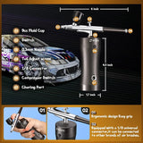 Rechargeable Handheld Mini Air Compressor Airbrush Portable Cordless Airbrush