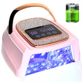 Professional UV LED Nail Lamp Rechargeable 30 LED Nail Dryer Suitable for All Gel Nail Polish Curing Lamps