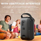 W-KING 180W Peak Party Large Bluetooth Speaker Portable Wireless
