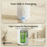 SmoothDrop Automatic Liquid Soap Dispenser Touchless No-Drip Precision Pump