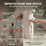 Automatic Foam Soap Dispenser with Touchless Sensor, USB-C Rechargeable, 320ml