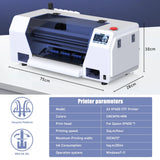 DTF Printer Impresora A3 XP600 DTF Printer Directly Transfer Film Printer A4 DTF T-shirt Printing Machine