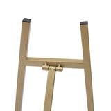 118CM Large Wood Tripod Gold Foldable Artist Easel Floor Stand