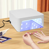 48w Nail Lamp| Nail Dryer w/ 45 Lamp Beads| Auto Sensor Professional Gel Curing Lamp