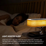 Wireless charging touch control bedside lamp for bedroom, night light