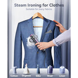 Portable Dual-Function Travel Iron and Steamer, 100-220V, Fast Heat, Compact