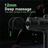 Deep Tissue Precession Massage Gun for Athletes with 8 Massage Heads