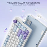 Redragon K673 MAX 75% Wireless Gasket RGB 81 Keys PBT Mechanical