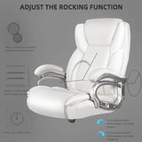 600lbs Heavy Duty Office Chair for Low Back Pain Relief, Ergonomic Lumbar Support Executive Chair