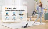 UMLO S500 Cordless 25Kpa Powerful Stick Vacuum w/ Brushless Motor,45m