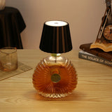 Wireless Bottle Table Lamp 3-color and Stepless Dimming Night Lamp 2000mAh Desk Lamps