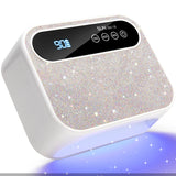 168W Rechargeable UV 42LEDS Nail Lamp Professional Dryer Cordless Gel Polish Drying