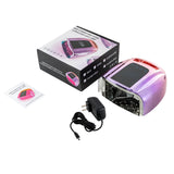 Nail Dryer Lamp, Intelligent Sensor Nail Lamp with 10s 30s 60s 90s Timer, Wide Area Hand Foot UV LED Nail