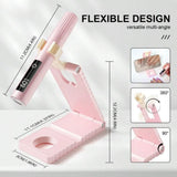 Rechargeable Handheld UV Nail Lamp With Stand, Mini Portable Wireless Nail Lamp With LCD Display,