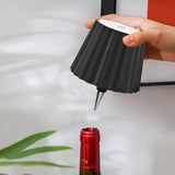 Wireless Bottle Table Lamp 3-color and Stepless Dimming Night Lamp 2000mAh Desk Lamps