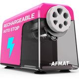 Electric Pencil Sharpener 6 Hole Cordless and Rechargeable Colo Pencil Sharpener for 6-11mm Pencils