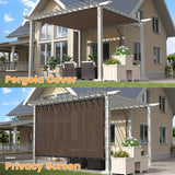 Shade Fabric Sun Shade Cloth Privacy Screen with Grommets for    Garden