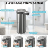 Touchless Foaming Soap Dispenser with USB Rechargeable Battery, 12oz Wall Mounted