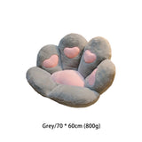 Cat Paw Backrest Pillow Animal Shape Cushion Stuffed Plush Sofa Indoor Tatami