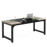 Tribesigns Modern Computer Desk Large Office Desk Computer Table Study Writing Desk