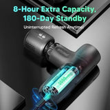 Mini Massage Gun Heat and Cool Muscle Massager for Back Pain Relief