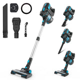 INSE V770 Cordless Vacuum Cleaner, 30Kpa 6-in-1 Lightweight Stick Vacuum for Carpet, Hardfloors, Pet Hair