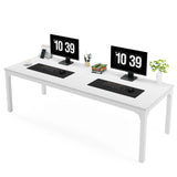 Tribesigns 78.7 Inches Extra Long Computer Desk 2 Person Desk, Double Long Desk