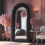 DDHOME 32"x71" Full Length Mirror Free Standing Floor Mirror Wall Mounted