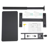 25.59-40.35inch Adjustable Overbed Bedside Table 4 Wheels Pneumatic Mobile Standing Desk Laptop Desk Hospital Home Use