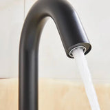 Suguword Chrome Infrared Sensor Basin Sink Faucet Touchless Automatic Touch Free Water Saving Sensor Deck Mount Sense Mixer Tap