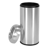 16 Gallon Commercial Big Garbage Bin with Detachable Lid Round Outdoor Trash Bin Wear Resist for Home/Office/Restaurant/Restroom
