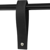 Adjustable Iron Wedding Sign Holder Stand with Leather Buckles, Heavy Duty