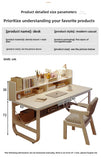 Desk bookshelf bedroom writing desk study simple desktop computer desk