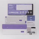 EPOMAKER LUMA100 Anodized Aluminum Mechanical Keyboard 96% QWERTY ANSI US Tri-Mode Wireless 3000mAh Battery