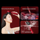 Electric Vibration Massage Comb Red Light Hair Growth Massage Scalp Brush Anti Hair Loss Liquid