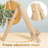Pack 5 Inch Mini Easel Wood Display Artist Small Wooden Easel Stand Art Craft Painting