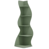 Tribesigns Corner Shelf, Modern 5-Tier Wall Corner Bookshelf, Stylish