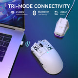 ATTACK SHARK X11 Lightweight Wireless Gaming Mouse with RGB Charging Dock