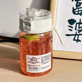 350/550ml Travel Plastic Clear Drinking Bottle Sports Water Bottle Drinking Cup