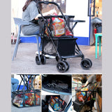 Portable Shopping Cart Multifunctional Collapsible Grocery Cart Removable Basket Personal Shopping Cart