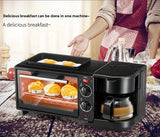 Breakfast machine Toaster sandwich toast coffee machine Small appliances 3-in-1